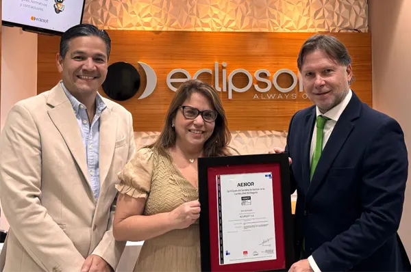 Eclipsoft obtiene la certificación ISO 22301 de AENOR en Continuidad del Negocio