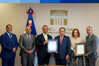ENOR República Dominicana felicita al Banco Central de la República Dominicana (BCRD)