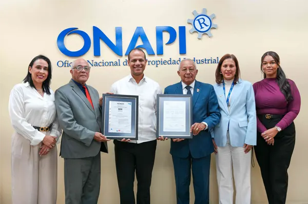 La certificación reconoce el compromiso de ONAPI con la calidad