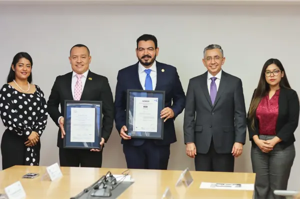 La certificación refuerza el compromiso de la institución con la integridad, la transparencia y la política