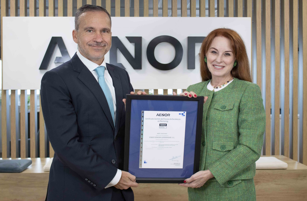 La consultora 50&50 Gender Leadership (50&50GL) ha sido distinguida con el Sello de Excelencia en Mentoring