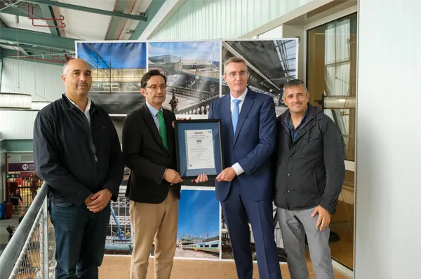 La estación de ADIF en Santiago, la primera obra de España con la certificación de activo ejecutado con metodología BIM