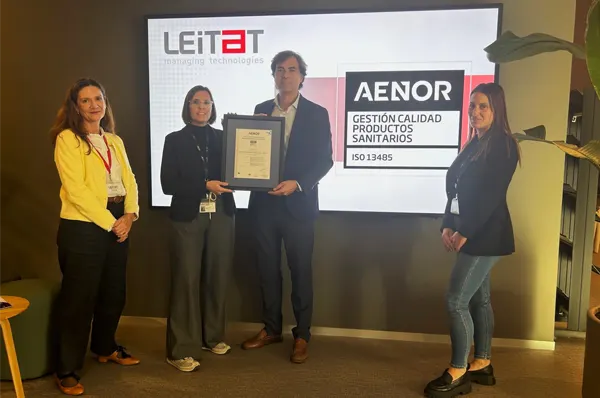El centro tecnológico Leitat ha obtenido la certificación UNE-EN ISO 13485:2018