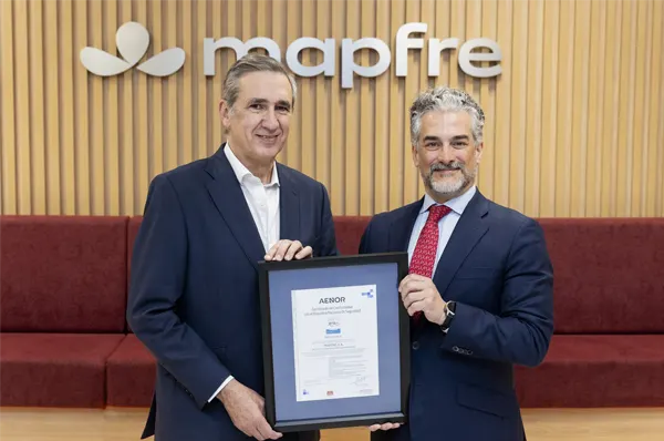 Mapfre ha recibido por parte de AENOR el certificado del Esquema Nacional de Seguridad (ENS)