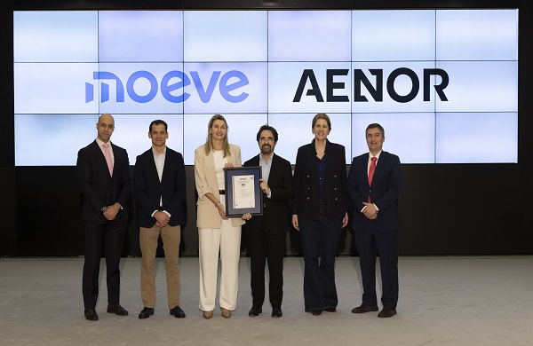 Moeve es reconocida por AENOR por su uso responsable y transparente de la inteligencia artificial