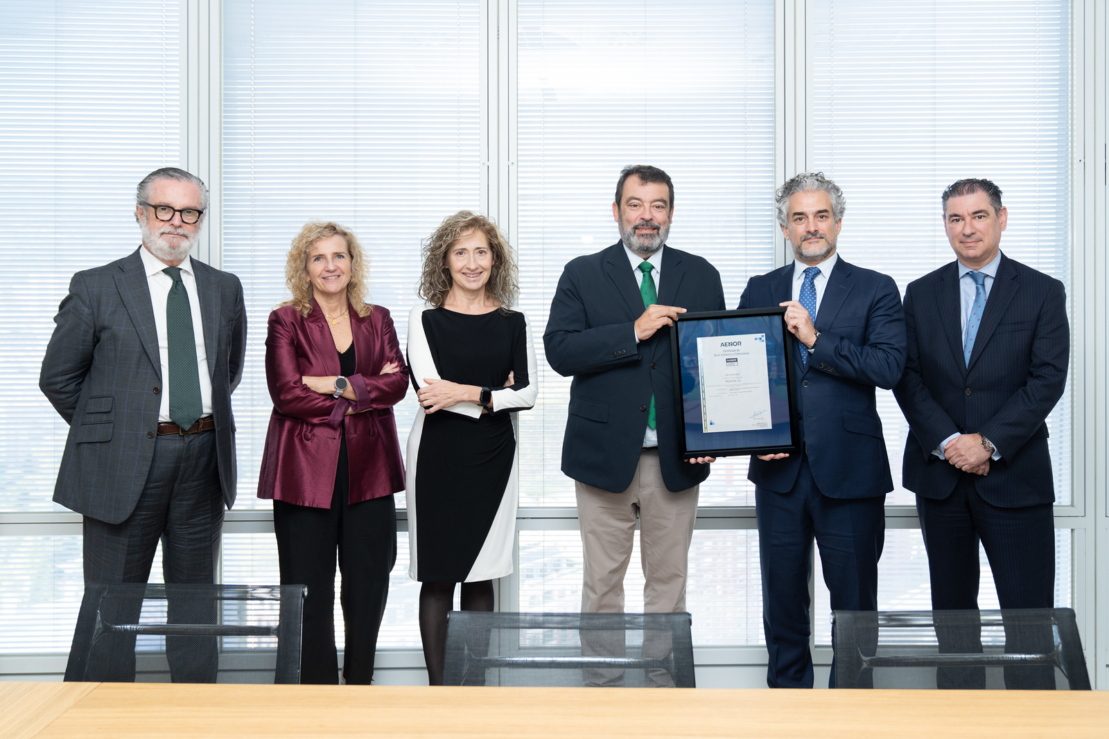 Velatia obtiene la primera certificación de Buen Gobierno y Gobernanza de AENOR