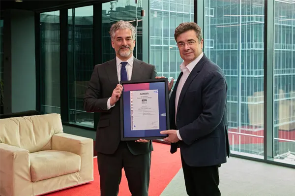 Vodafone España es la primera operadora que ha obtenido la certificación de AENOR que acredita que su sistema de gestión de riesgos