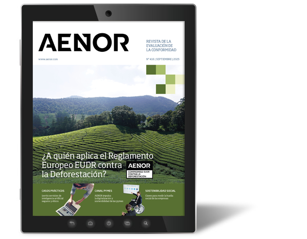 Descubre la revista AENOR de septiembre