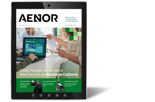 El último número de la revista AENOR ya está disponible.
