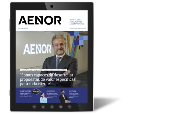 Entrevista a David de Pastors, director general de Evaluación de la Conformidad de AENOR