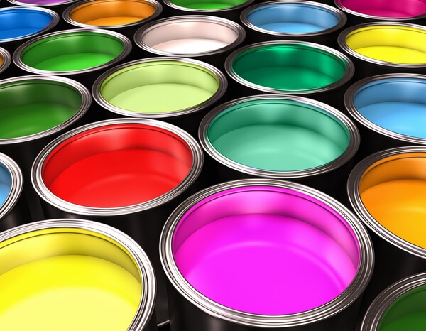 Botes de pinturas y barnices