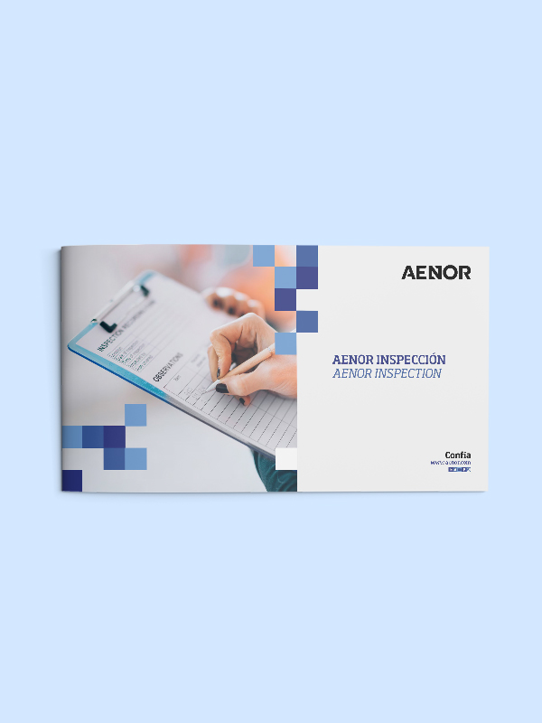 Flyer de AENOR Inspección