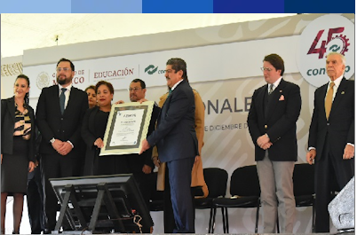 En un emotivo evento conmemorativo, AENOR, líder en certificación de sistemas de gestión, se unió a la celebración de los 45 años del Colegio Nacional de Educación Profesional Técnica (CONALEP).