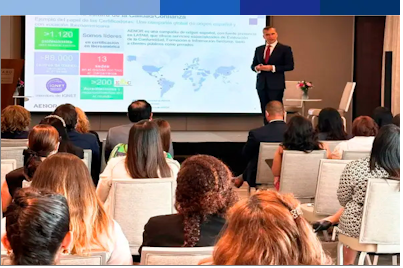 AENOR Dominicana, en colaboración con la Confederación Española de Organizaciones Empresariales (CEOE) y la escuela de negocios ESADE, ha organizado recientemente el evento de lanzamiento del Programa de Desarrollo Directivo para Mujeres "Progresa Latinoamérica".