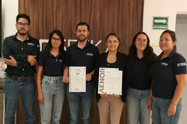 La obtención de la certificación ISO 9001 marca un hito relevante en la trayectoria de OSFEKA